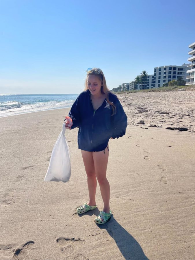 Community service hours can be earned in a variety of ways such as cleaning up our beaches for sea turtles or reading to children at the library.