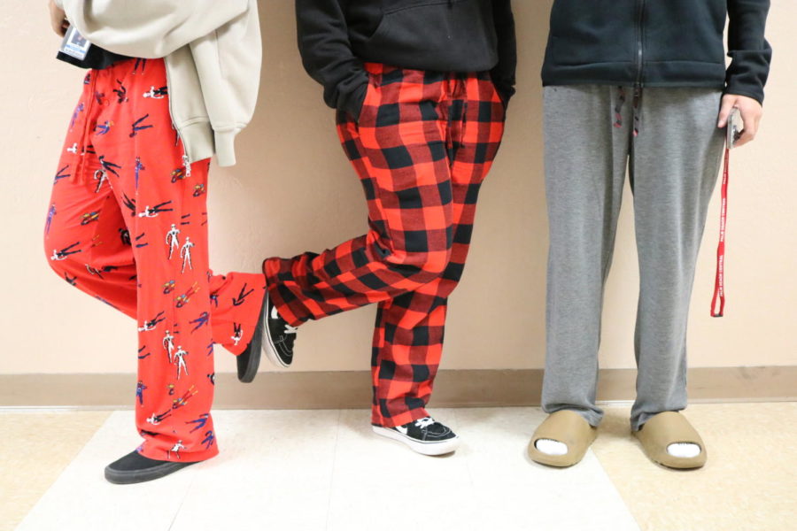 Ever since COVID, pajama bottoms have become the norm for many students.